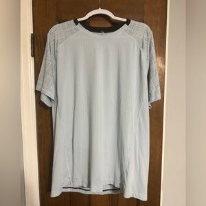 Lululemon Light Blue Men's Shirt xxl